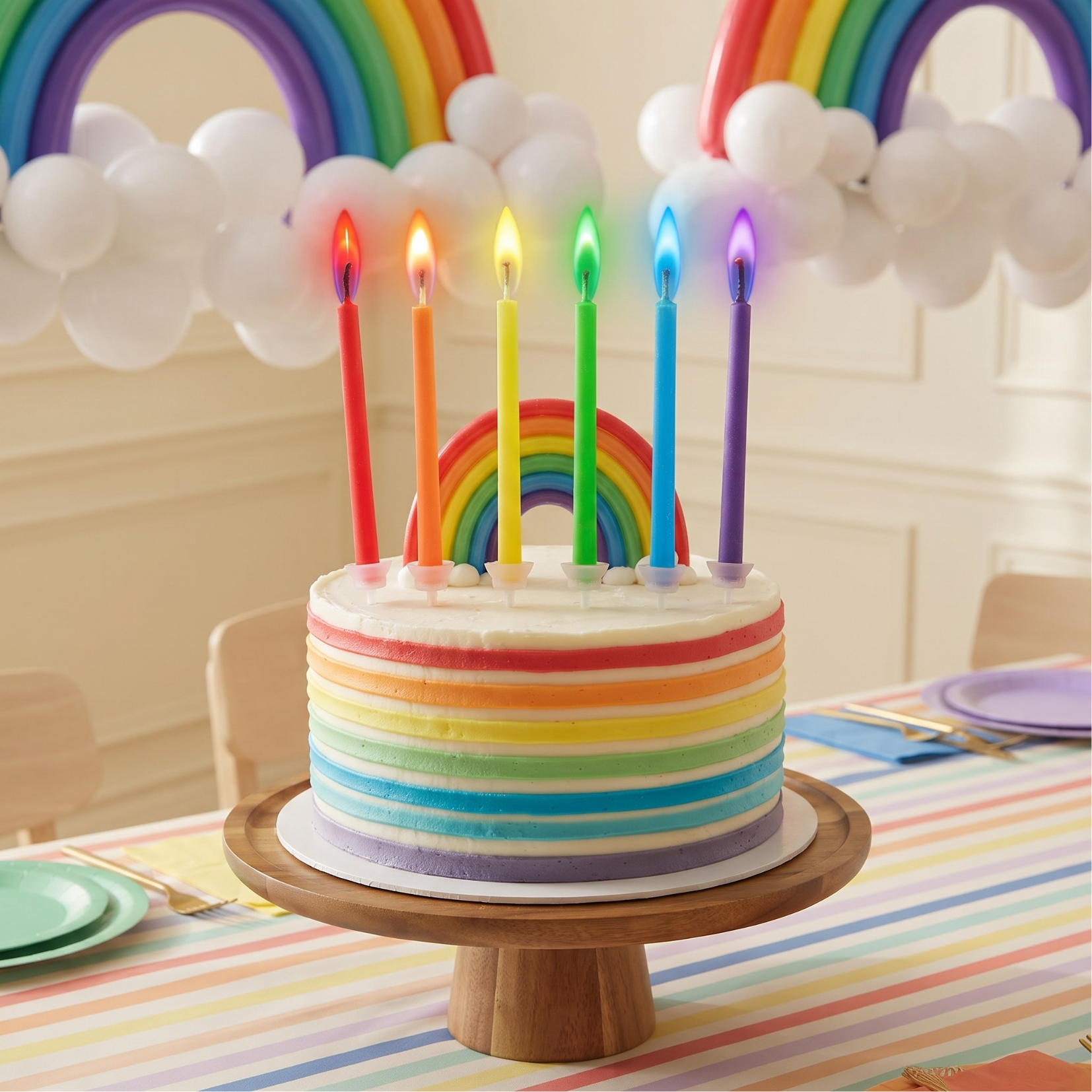 Velas "Color Pop" (Set de 12)