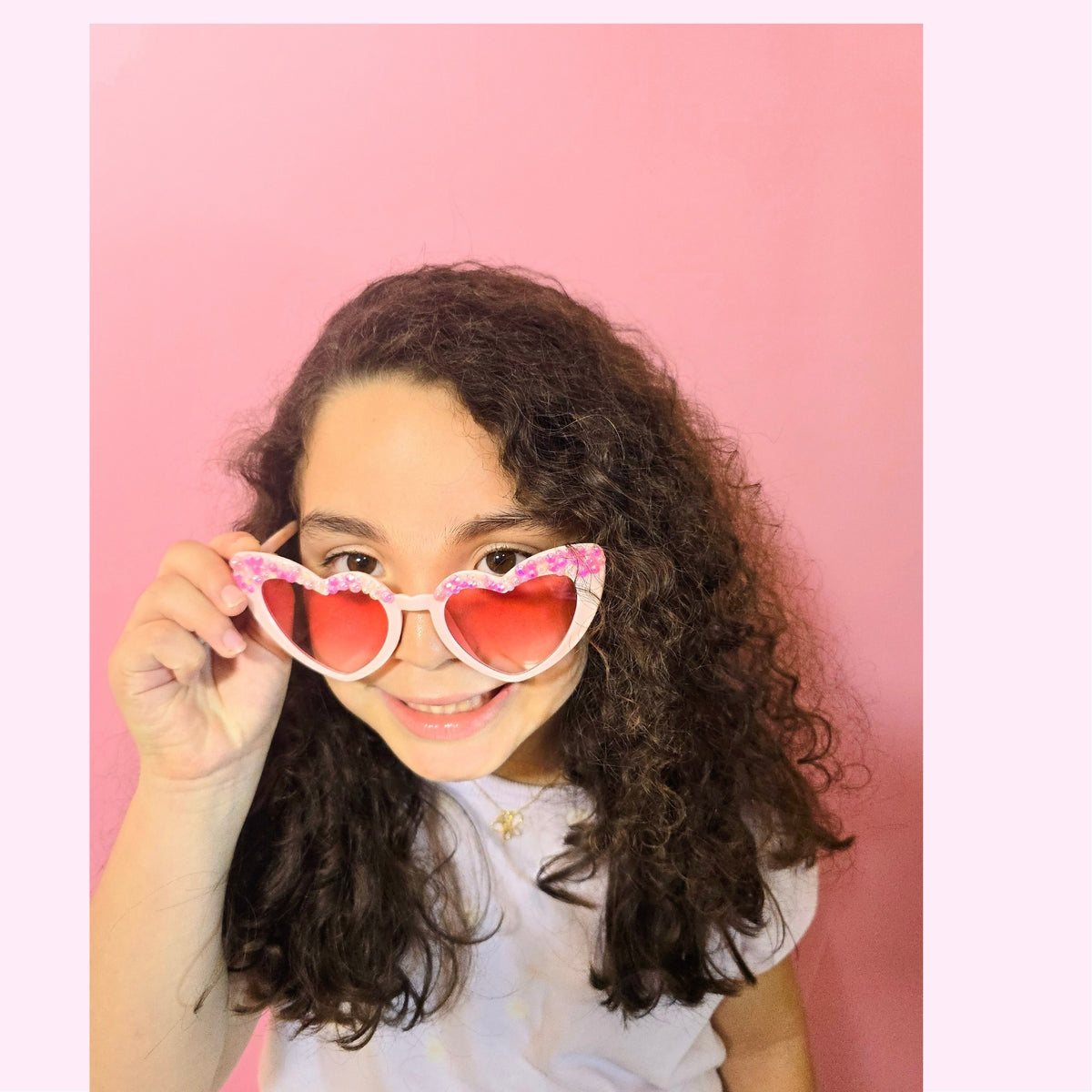 Lentes de Sol en Forma de Corazón