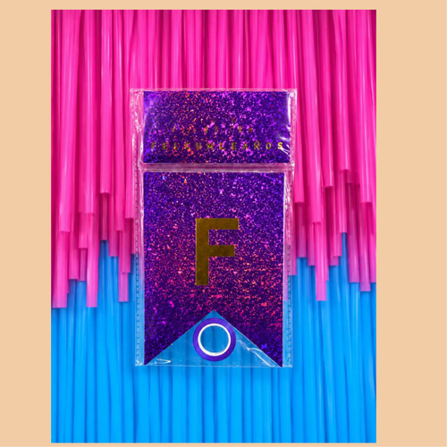 Banner "Holographic Glam" - Feliz Cumpleaños