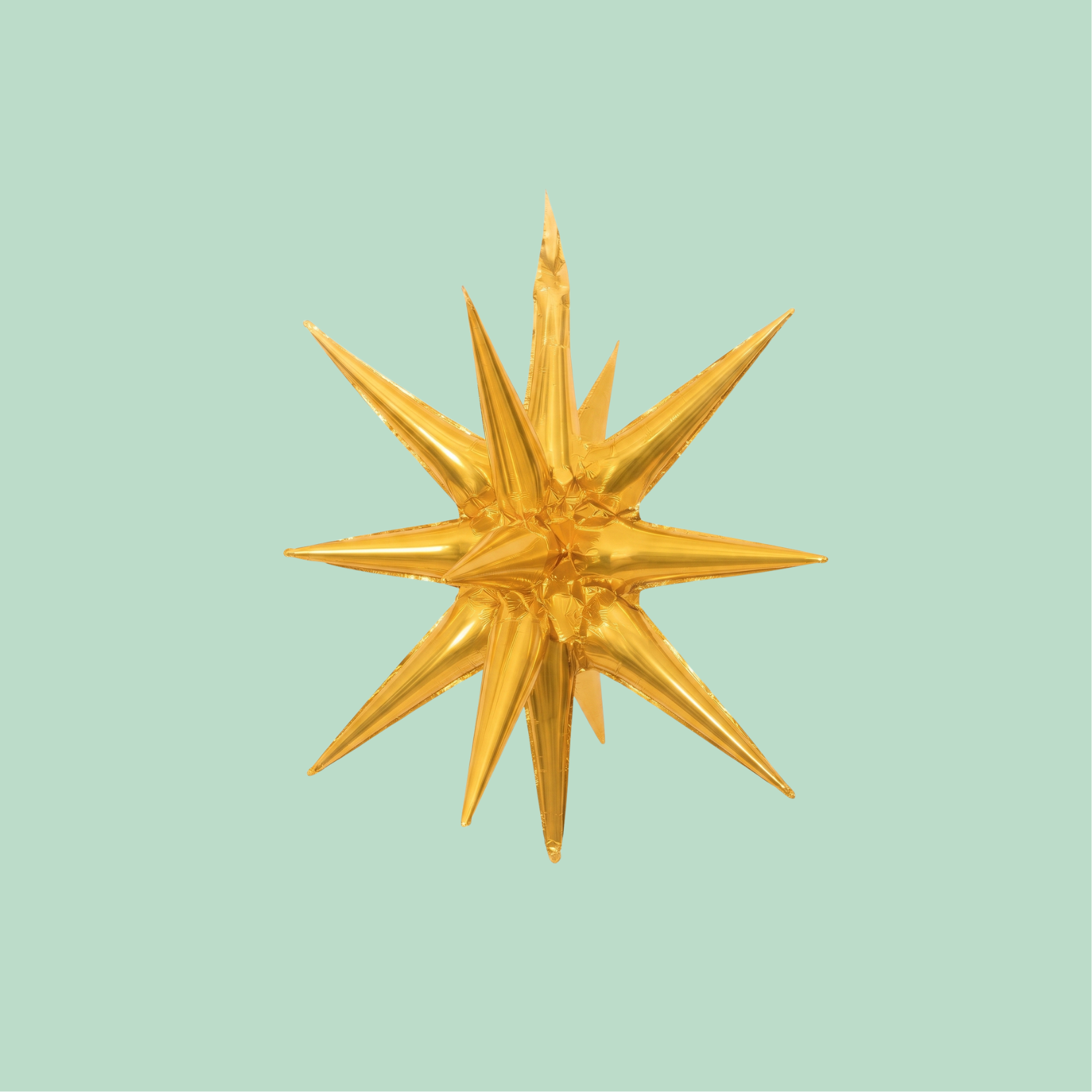 Globo Metálico de Estrella 3D / Spike Star (22 pulgadas)