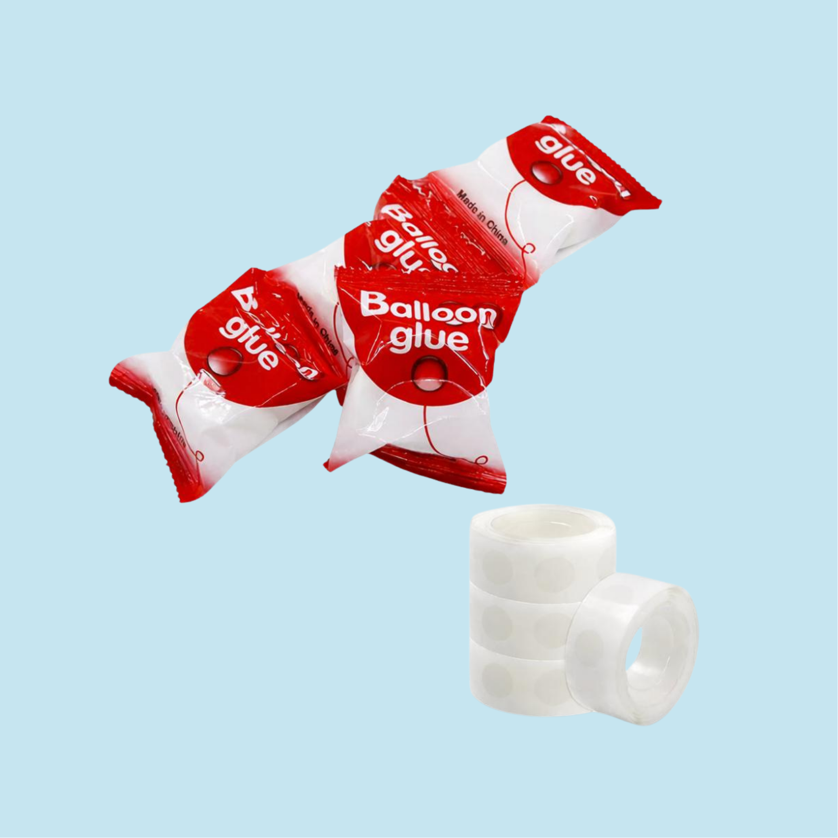 Rollo de Puntos Adhesivos para Globos / Glue Dots