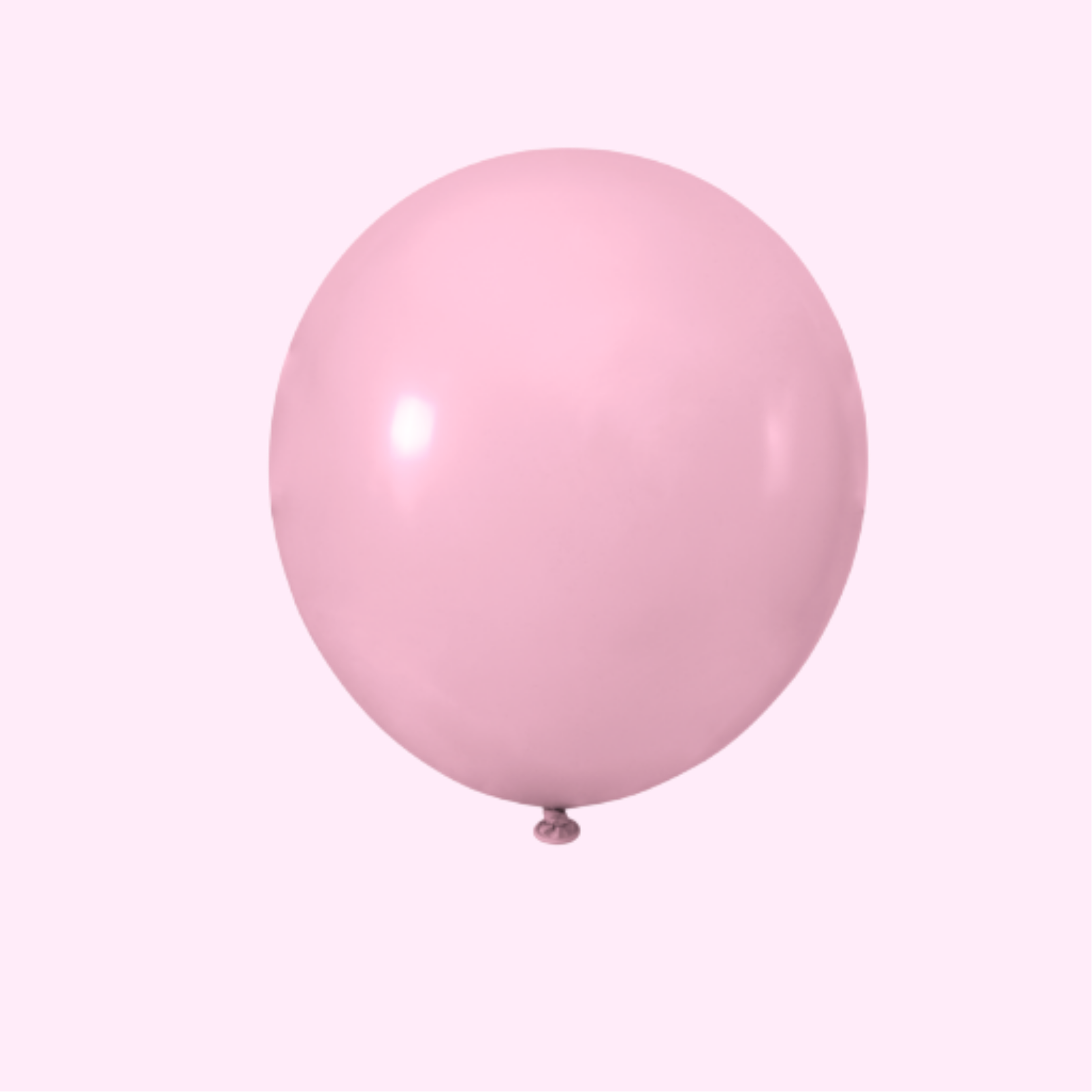 Bolsa de Globos ROSA BABY de Látex Lisos Paquete con 50 piezas de 12 pulgadas