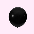 Bolsa de Globos NEGRO de Látex Lisos Paquete con 50 piezas de 12 pulgadas