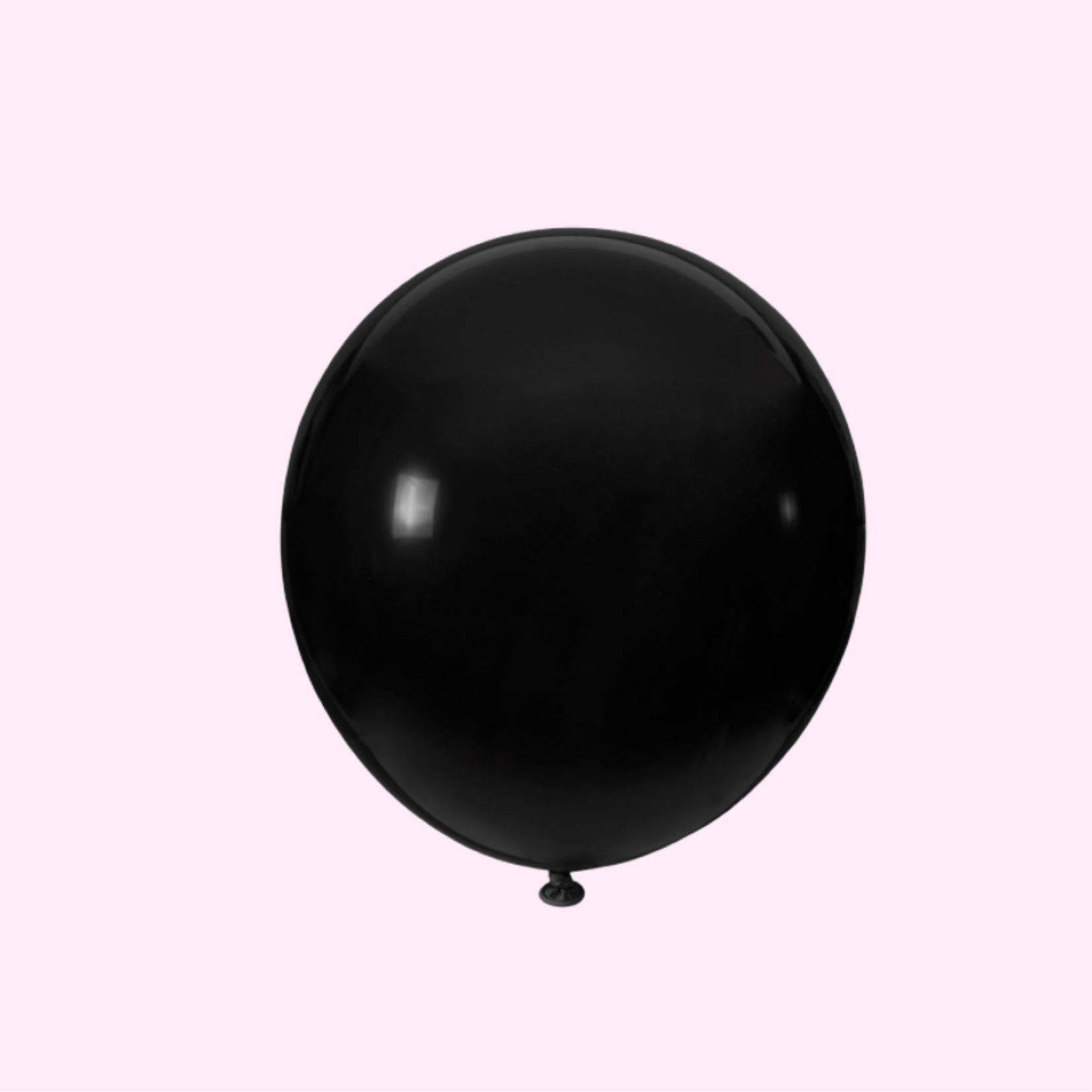 Bolsa de Globos NEGRO de Látex Lisos Paquete con 50 piezas de 12 pulgadas