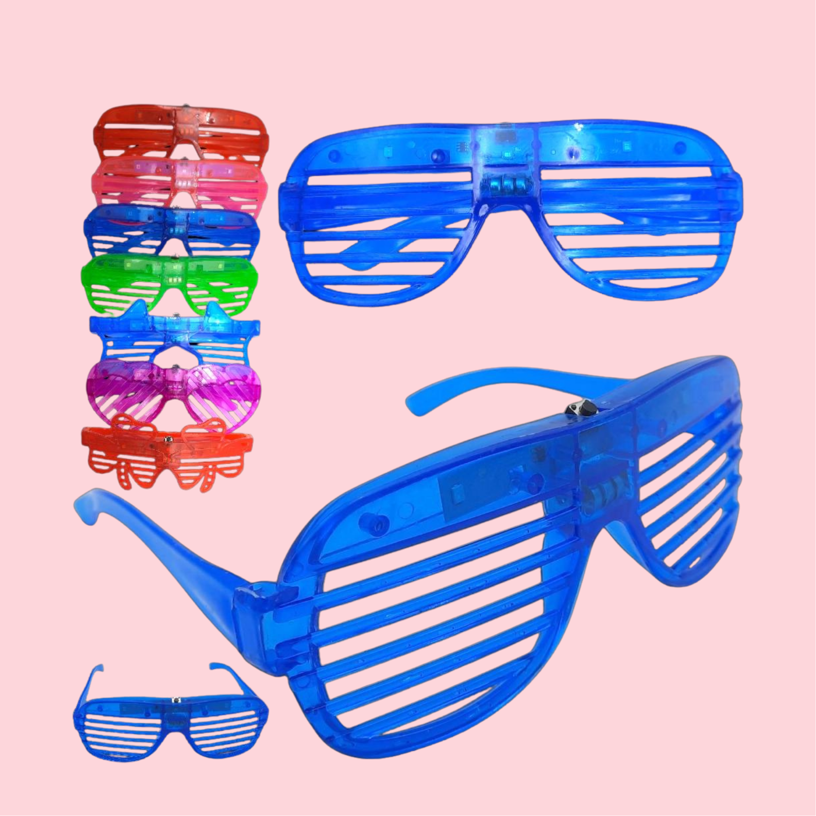 Lentes LED "Party" (Set de 6)