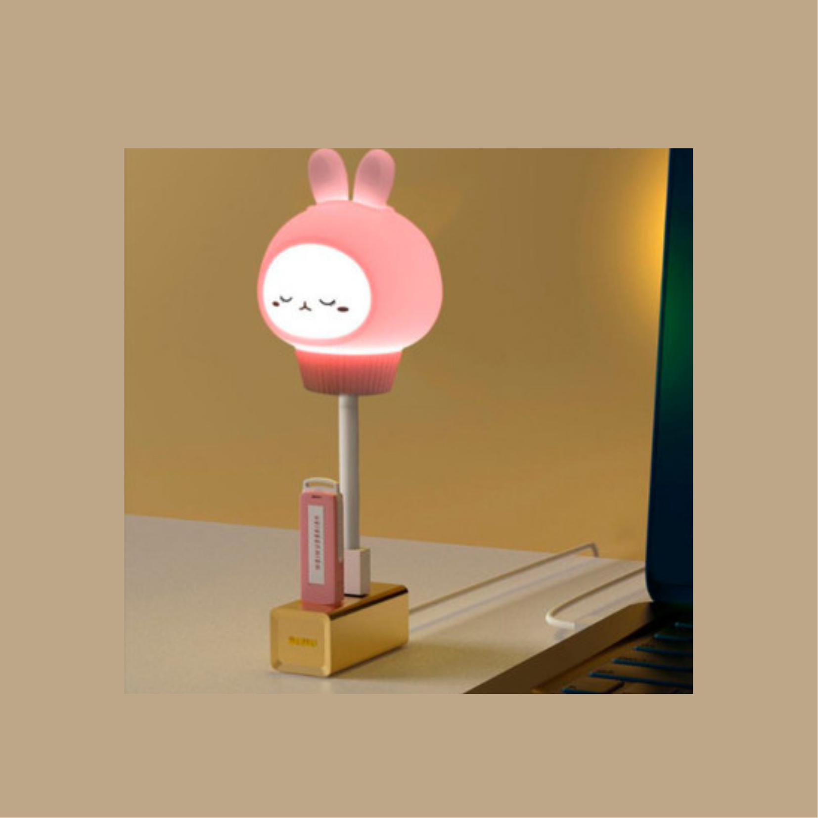 Lámpara Ambiental "Bunny Glow"