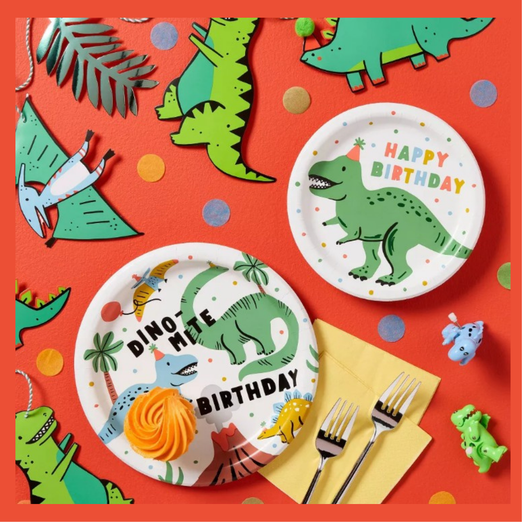 Platos de Fiesta "Dino Kingdom" (Set de 20)
