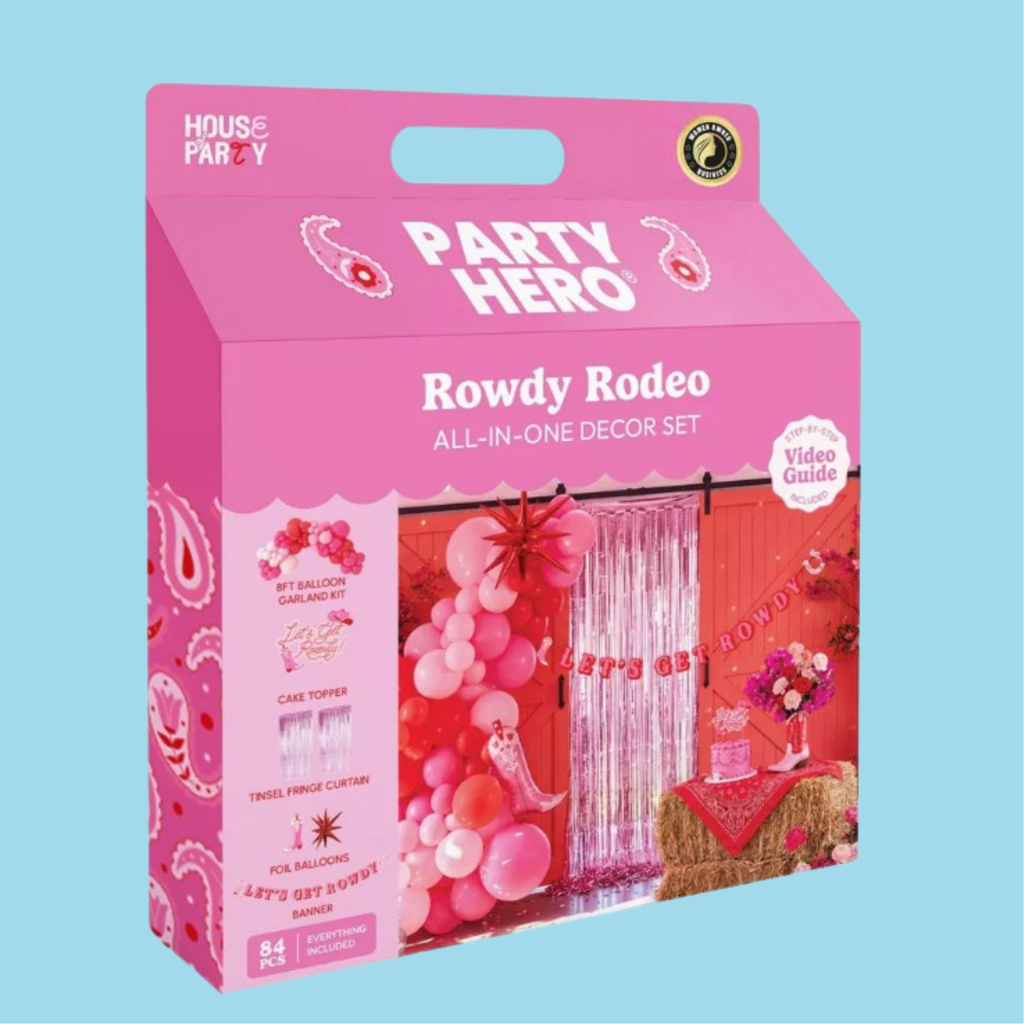 Kit de Decoración con Globos "Rowdy Rodeo"