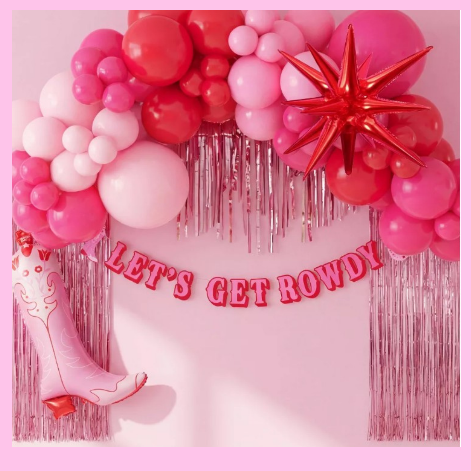 Kit de Decoración con Globos "Rowdy Rodeo"