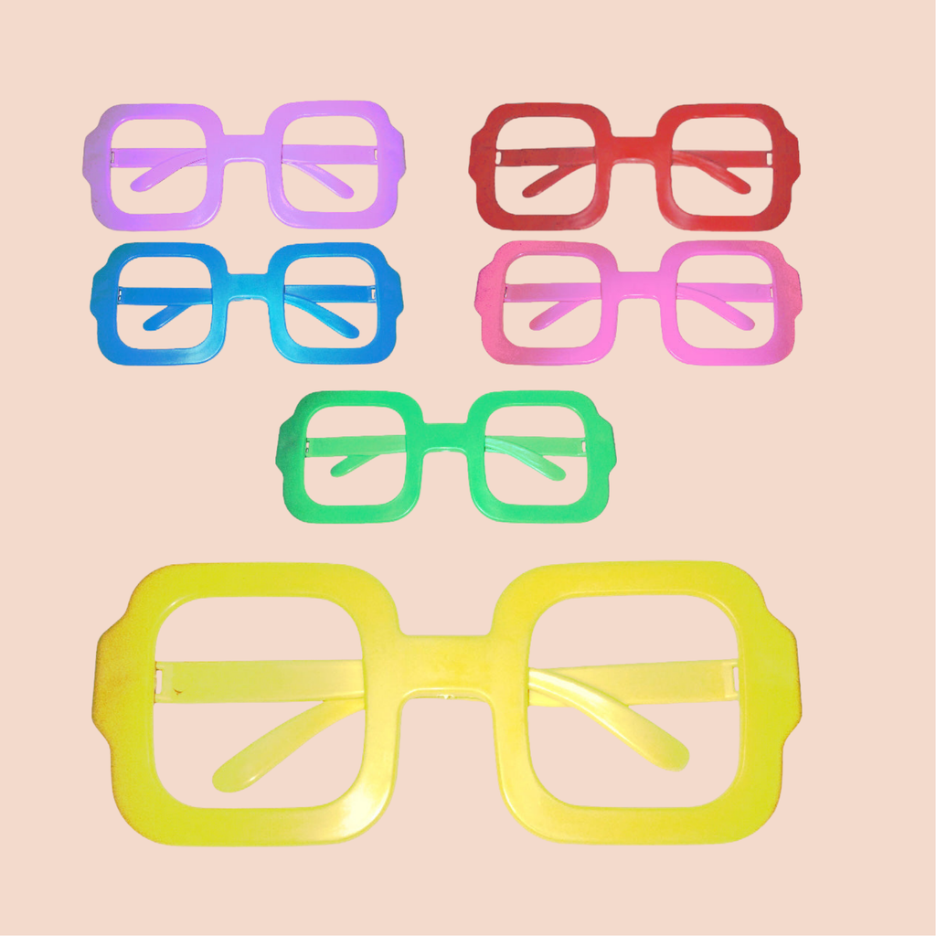 Lentes de Fiesta "Funky Colors" (Set de 6)