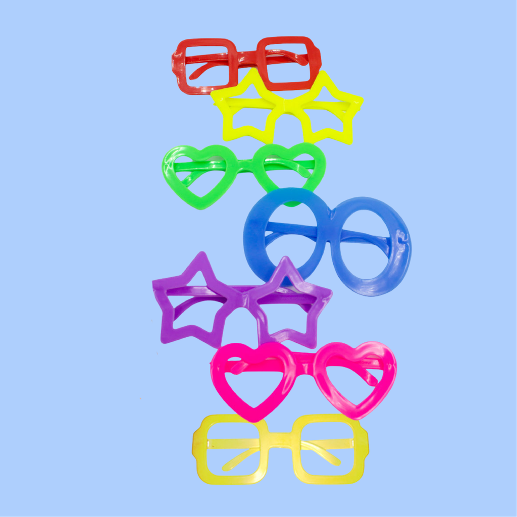 Lentes de Fiesta "Funky Colors" (Set de 6)