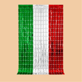Cortina Metálica Tricolor "Viva México"
