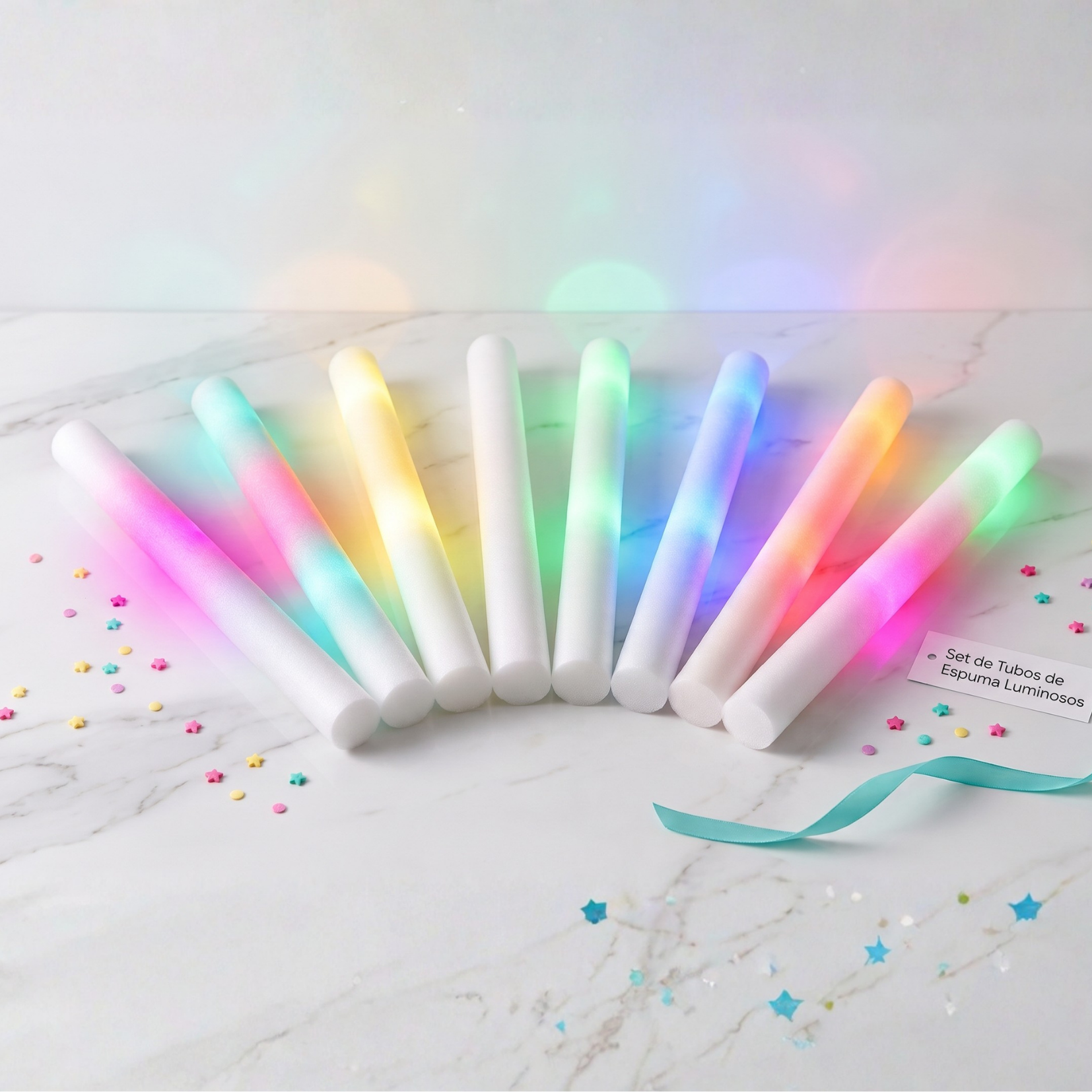Tubos de Espuma Luminosos LED