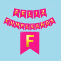 Banner "Elegance Gold" - Feliz Cumpleaños (Colores Lisos)