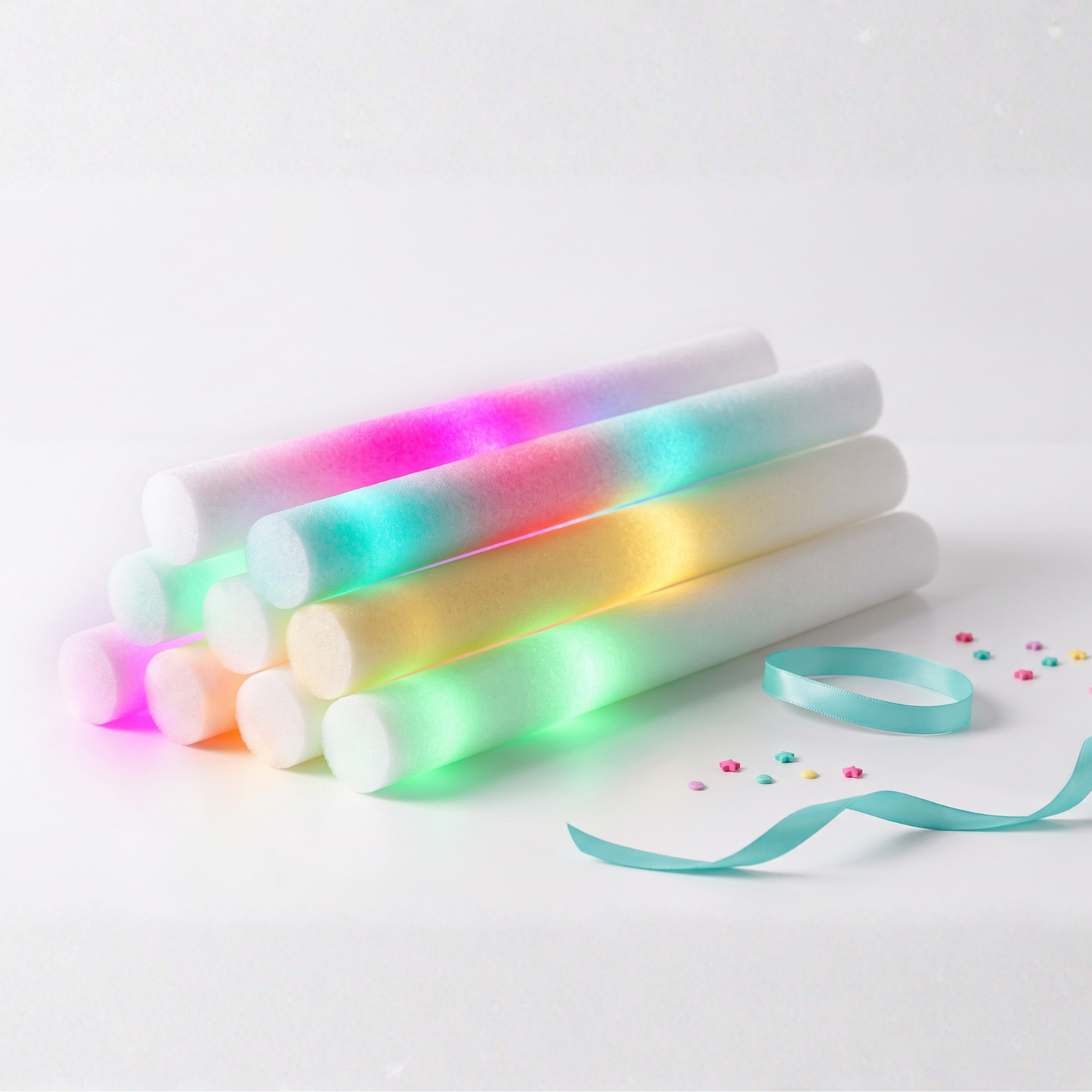 Tubos de Espuma Luminosos LED