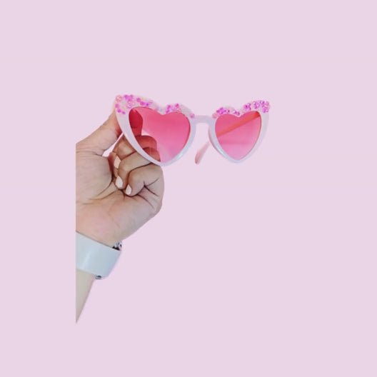 Lentes de Sol en Forma de Corazón
